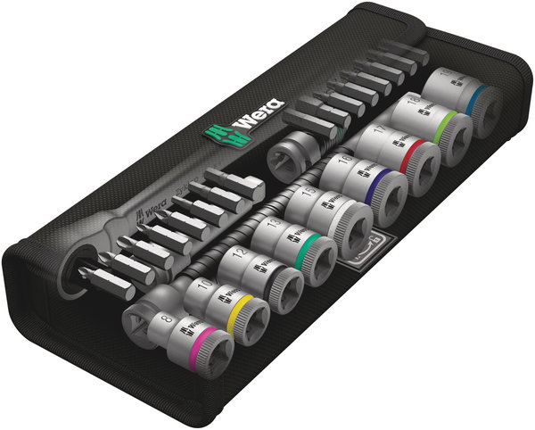 8100 SB 8 Zyklop Metal Ratchet Set with switch lever, 3/8&quot; drive, metric, 2