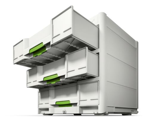 Sortainer³ SYS3-SORT/3 M 337, Schublade, Mobiliar, Computer-Ausrüstung, Computerausrüstung, Kabinett