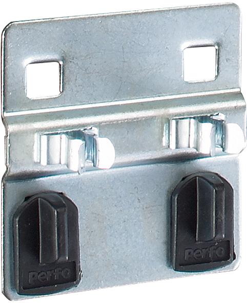bott Doppelte Werkzeugklemme B60xT60xD2x6 mm für Lochplatten für Lochplatten bott