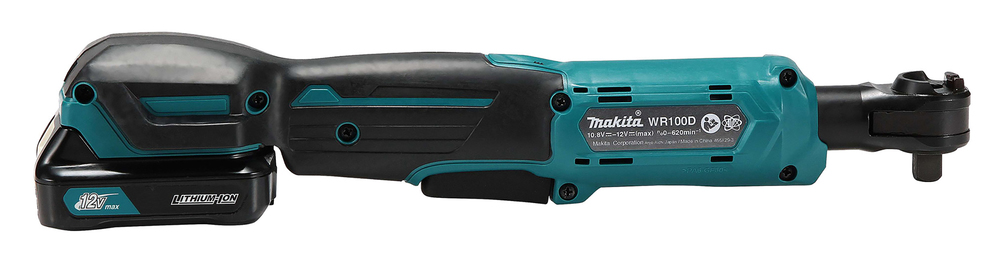 Makita Akku-Ratschenschrauber WR100DZ 12V max. 47.5 Nm 1/4" 3/8"