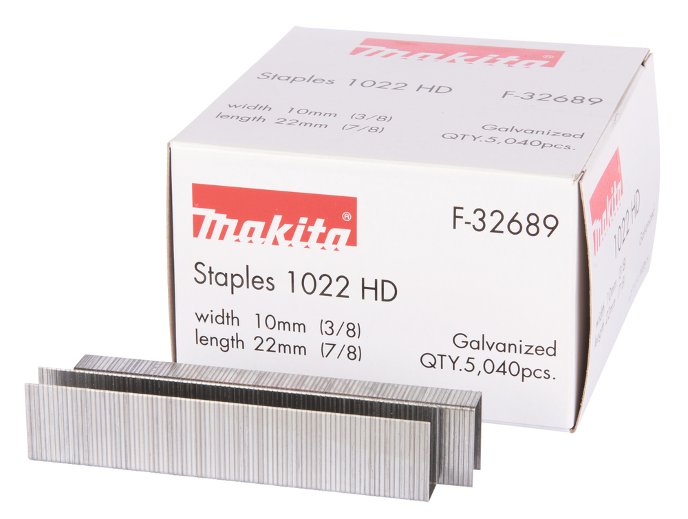 Makita Klammern 10x22mm 5040 Stück F-32689 verzinkt