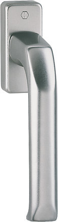 HOPPE® Fenstergriff London 013/U34, N10, ohne Schrauben, Aluminium