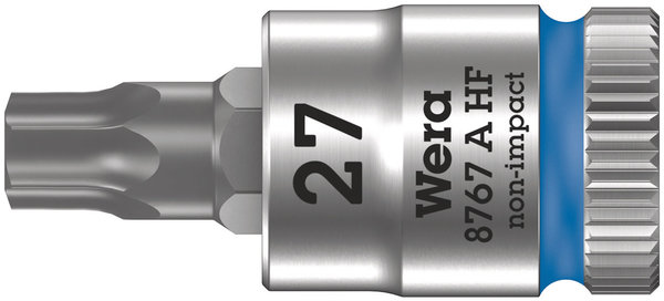 8767 A HF TORX® Zyklop bit socket with holding function, 1/4&quot; drive, TX 27, Adapter, Elektronik