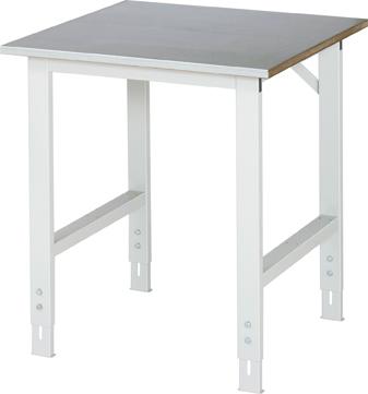 RAU Arbeitstisch Serie Tom, Stahlblechbelag-Platte