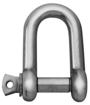 Vormann Schäkel 6mm Edelstahl V2A gerade Form 21x12x6mm