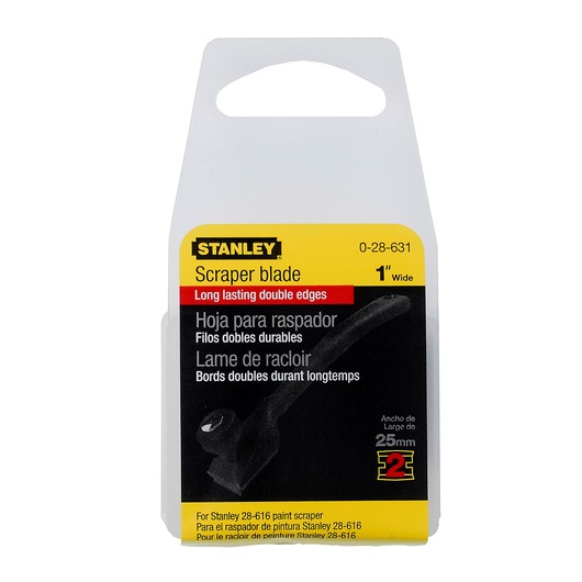 Stanley Ersatzklingen für Lackschaber 0-28-631 (25 mm, 2 Stück)