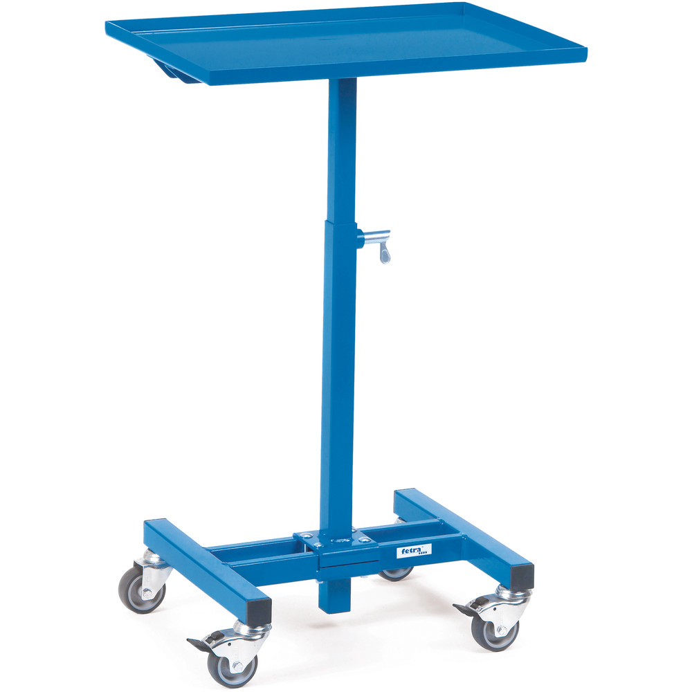 Fetra Materialständer 3270 150 kg höhenverstellbar 720-995 mm brillantblau RAL 5007
