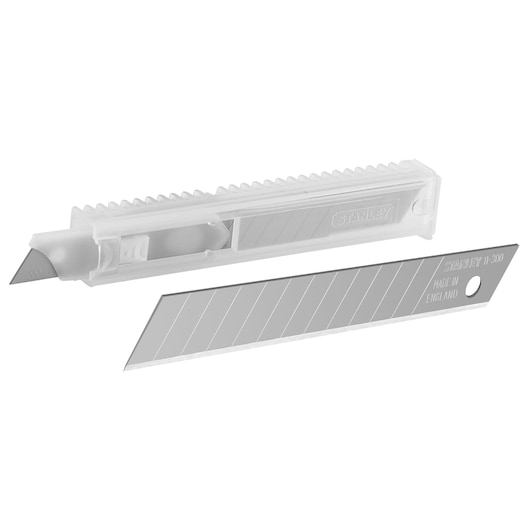 Stanley Abbrechklingen 0-11-300 9mm Kohlenstoffstahl 10 Stück im Spender